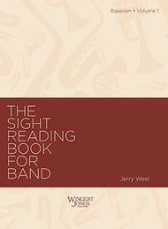 The Sight-Reading Book for Band, Vol. 1 Bassoon band method book cover